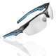 TRYON - CLEAR PC LENS - PLATINUM - BLACK/BLUE Frame TRYON - CLEAR PC LENS - PLATINUM - BLACK/BLUE Frame, The Bollé TRYON TRYONN10E safety glasses combine modern eco-conscious engineering with a sporty, ergonomic design enhanced by a distinctive blue trim finish